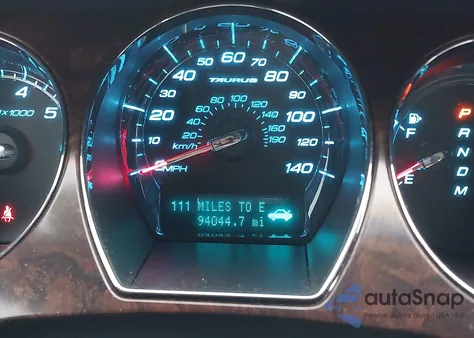 2010 Ford Taurus Sel из США, поврежденный, VIN 1FAHP2EW1AG130066